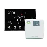 Qiumi Smart Wifi Wireless Rf Thermostat Led Display Temperaturregler Für...