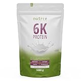 Nutri + Protein Pulver Neutral 1 Kg - 85% Eiweiß - Zuckerfrei + Fettfrei -...