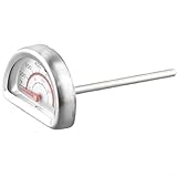 Junterone Thermometer Aus Edelstahl Für Grill, Temperaturanzeige Für...