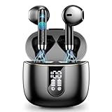 Bluetooth 5.3 Kopfhörer, In Ear Kopfhörer Kabellos Mit 4 Mic, 48H Tiefer Bass...