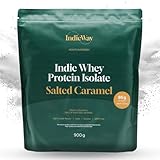 Indieway Whey Protein Isolat Salt Caramel 900G - Protein-Pulver Mit 85%...