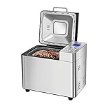 Unold 68456 Backmeister Edel - Brotbackautomat, Silber, 550 W, 750-1000 G...