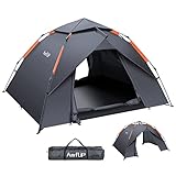 Amflip Campingzelt Automatisches 2 Personen Sofortzelt Pop Up Ultraleichtes...