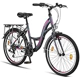 Licorne Bike Stella Premium City Bike In 24,26 Und 28 Zoll - Fahrrad Für...