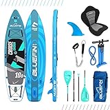 Bluefin Cruise Carbon Sup Board Set | Aufblasbares Stand Up Paddle Board | 6...