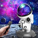 Rookair Astronaut Galaxie Projektor Himmel Stern Nachtlicht Kinder Mit 15 Nebel,...
