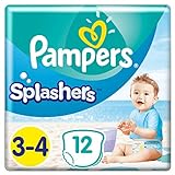 Pampers Splashers Einweg-Windeln, Größe 3-4 (6-11 Kg) Für Optimalen Schutz Im...