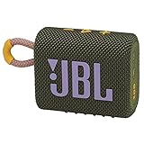 Jbl Go 3 Kleine Bluetooth Box In Grün – Wasserfester, Tragbarer Lautsprecher...